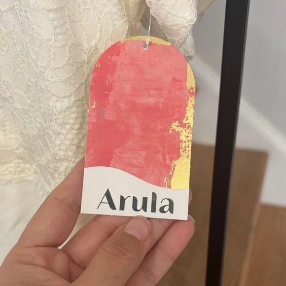 Arula Cream Lace Dress 1X - Picture 4 of 7